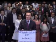 Miguel Ángel Osorio Chong, Claudia Ruiz Massieu, Eruviel Ávila y Nuvia Mayorga fuera del PRI