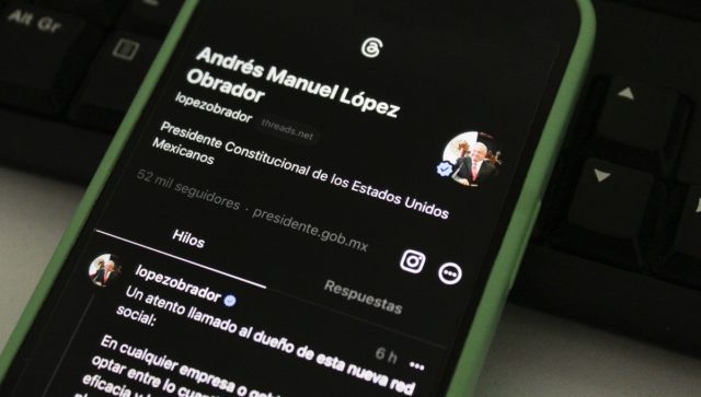 AMLO y otros políticos que ya están en Threads