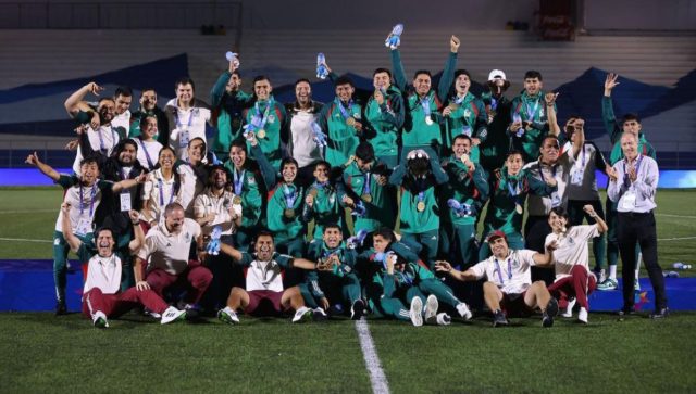 Oro para México en el fútbol Varonil