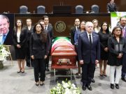 Rinden homenaje luctuoso a Porfirio Muñoz Ledo en la Cámara de Diputados