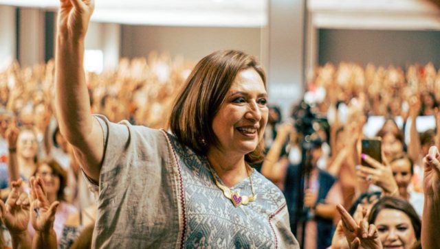 Xóchitl Gálvez presenta denuncia en contra de AMLO por violencia política de género