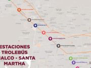 Trolebús Chalco-Santa Martha casi listo