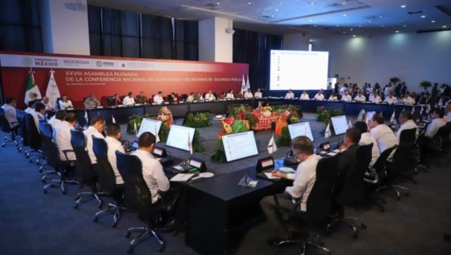 Participa Sonora en Conferencia Nacional de Secretarios de Seguridad Pública