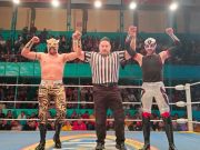 Se realiza la eliminatoria para el Campeonato Nacional de peso Ligero en la Arena Puebla