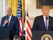 Donald Trump mantiene su popularidad y se coloca a la par de Joe Biden