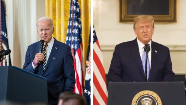 Donald Trump mantiene su popularidad y se coloca a la par de Joe Biden
