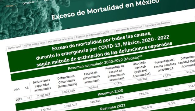 Qué significa el exceso de mortalidad de más de 800 mil personas en pandemia