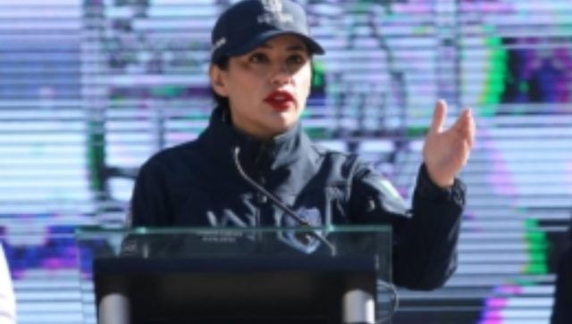 Sandra Cuevas va por la jefatura de Gobierno de la CDMX