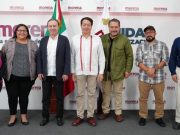 “En Morena seguimos trabajando para fortalecer nuestro proceso interno”: Mario Delgado