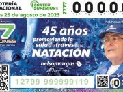 Lotería Nacional rinde homenaje a Nelson Vargas