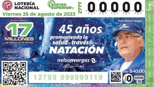 Lotería Nacional rinde homenaje a Nelson Vargas