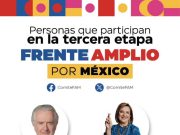 Ellos son los 3 aspirantes para coordinar el Frente Amplio por México