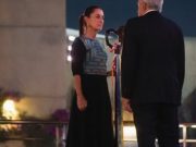 Claudia Sheinbaum recibió el bastón de mando de Morena de la mano de AMLO