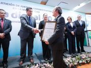 Gobernador de Guanajuato participa en la conmemoración de los 36 años del Tribunal de Justicia Administrativa del Estado