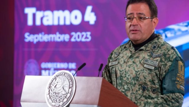 Tramo 4 del Tren Maya tiene un 77 % de avances en su construcción, afirmó Sedena
