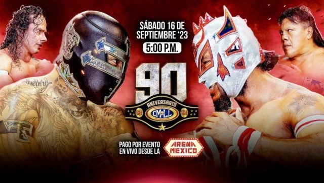 Templario y Dragón Rojo Jr. agotan las entradas para el 90 aniversario del CMLL