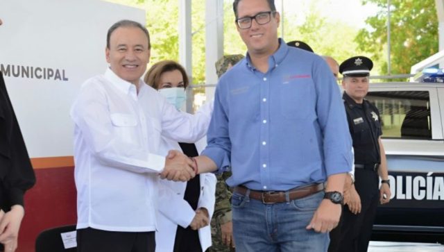 Entregan patrullas y armamento a la PESP y corporaciones municipales de Sonora