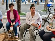 Fundadora de la Asociación Rosa Mexicano realiza pláticas vecinales en la alcaldía Cuauhtémoc