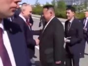 Putin y Kim Jong Un se reúnen en el puerto espacial de Vostochny