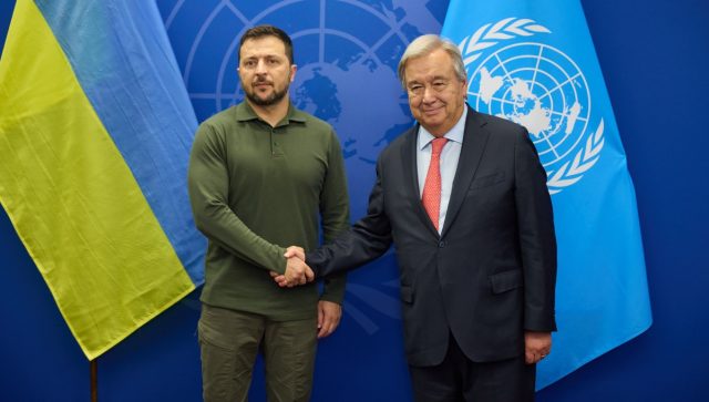 Zelenski acusa a Rusia ante la ONU por guerra nuclear y genocidio