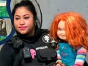 Policía de Coahuila arresta a un muñeco Chucky