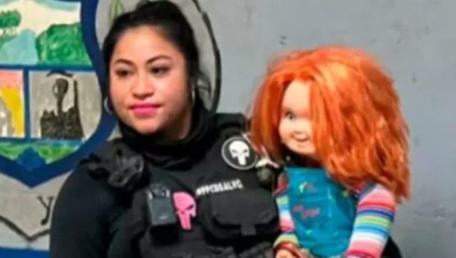 Policía de Coahuila arresta a un muñeco Chucky