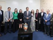 Gobernador de Guanajuato asiste al Segundo Informe de Mario Alejandro Navarro