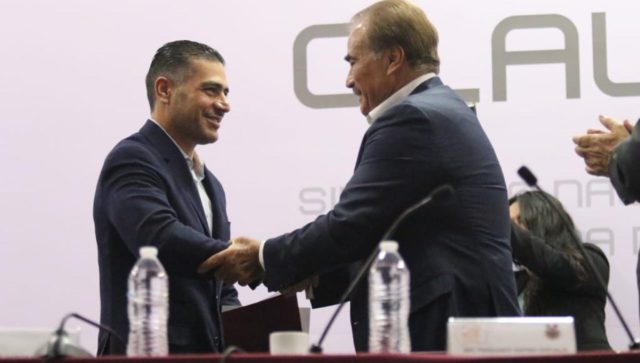 Sindicato de trabajadores del Metro dan apoyo a Omar García Harfuch