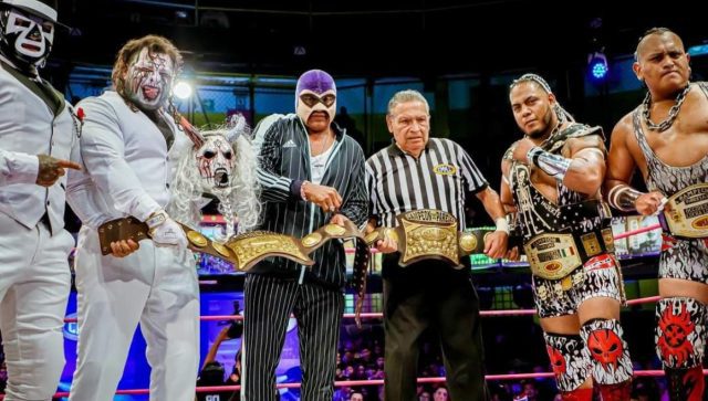 Akuma y Espanto Jr., nuevos campeones de pareja de la Arena Coliseo