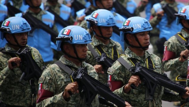Cascos azules en México: cómo se entrenan en el Ejército mexicano