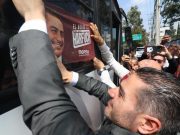 Transportistas de la CDMX brindan apoyo a García Harfuch
