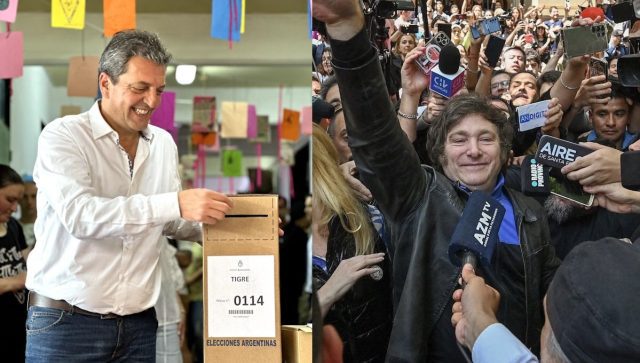 Sergio Massa y Javier Milei desempatarán en noviembre en las elecciones de Argentina