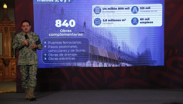 Sedena asegura que el Tren Maya ha generado 60 mil empleos en los tramos 5, 6 y 7