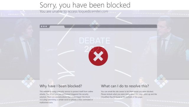Lo que dice Milei: por qué Sergio Massa promovió buscar en Google durante el debate