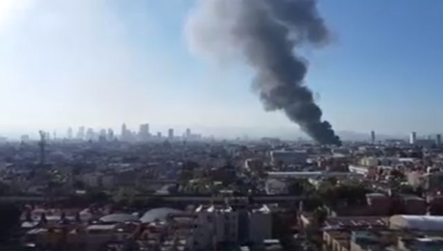 Luego de 10 horas, logran sofocar el incendio cerca de Tepito