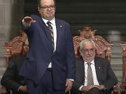 Leonardo Lomelí Vanegas rinde protesta como nuevo rector de la UNAM