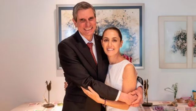 Claudia Sheinbaum contrae nupcias con Jesús María Tarriba