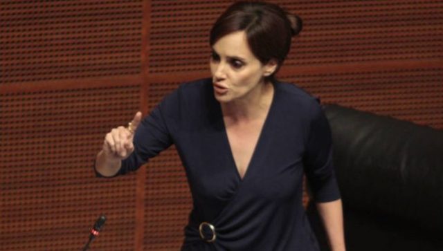 “El mirrey de la demagogia”: Lilly Téllez acusa a Samuel García de mentir sobre Tesla