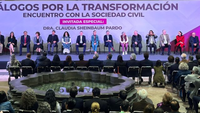 Sheinbaum presenta al equipo que integrará los “Diálogos por la Transformación”
