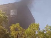 Se registra incendio en edificio del ISSSTE, en CDMX