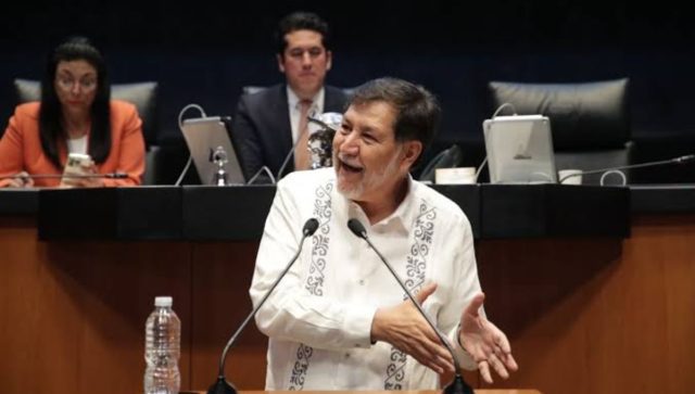 Fernández Noroña es el nuevo presidente de la Mesa Directiva del Senado Gerardo Fernández Noroña