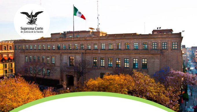 Suprema Corte de Justicia de la Nación Vista área de la SCJN