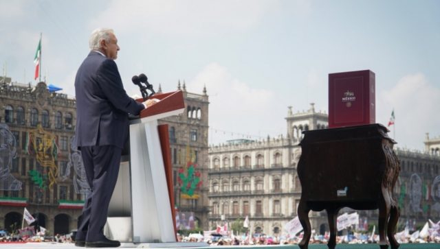 AMLO aseguró sentirse tranquilo tras su último informe de gobierno AMLO en su sexto informe de gobierno