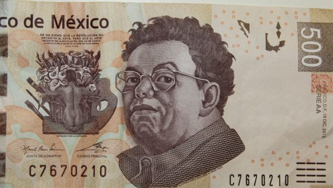 Billete de 500 pesos mexicanos