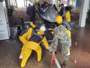 Ante los huracanes, más de 12,000 efectivos de las Fuerzas Armadas y la Guardia Nacional están en operación Elementos de SEMAR en labores de ayuda por temporada de huracanes