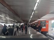 Reabren L9 del Metro tras obras de mantenimiento en las vías Estación Pantitlán L9