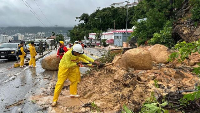 Tormenta John provoca grandes inundaciones en Acapulco Estragos por la Tormenta Tropical John