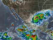 Alerta por ciclón y frente frío: Fuertes lluvias en 17 estados del país Tormenta tropical