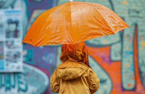 Fuertes lluvias y bajas temperaturas para la CDMX provocadas por la tormenta John Fuertes lluvias para CDMX