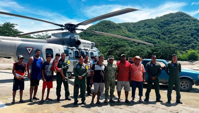 GN y MARINA envían ayuda humanitaria a Guerrero tras el huracán John GN y MARINA
